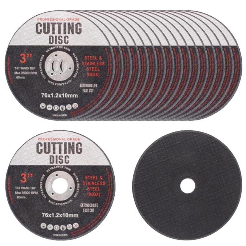 

A95I-76Mm For Cutting Discs 18Pcs Set For Metal Angle Grinder Grinding Discs Included