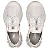 On Cloud X4 Respirant Basse Coupe Décontracté Entraînement Trajet Urbain Chaussures de Course Femme Gris Clair 3WF10173290