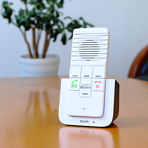ELPA DECT Wireless Intercom WIP-5150SET, No Installation Required, Wireless, No Wiring Required