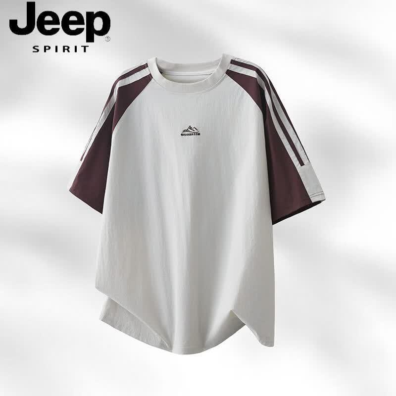 

JEEP SPIRIT Three-Stripe Couple s T-Shirt M