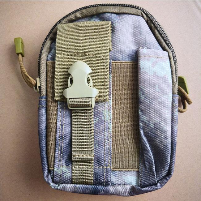 AYPPRO Tactical Camouflage Waist Bag Mobile Phone Saddlebag for Hiking Riding Camp Convenient Mobile Access