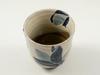 Arita Hasami Kunzan Magnolia Pair of Teacups and Wife 20825 Ware, Kiln, Design, (husband Set)