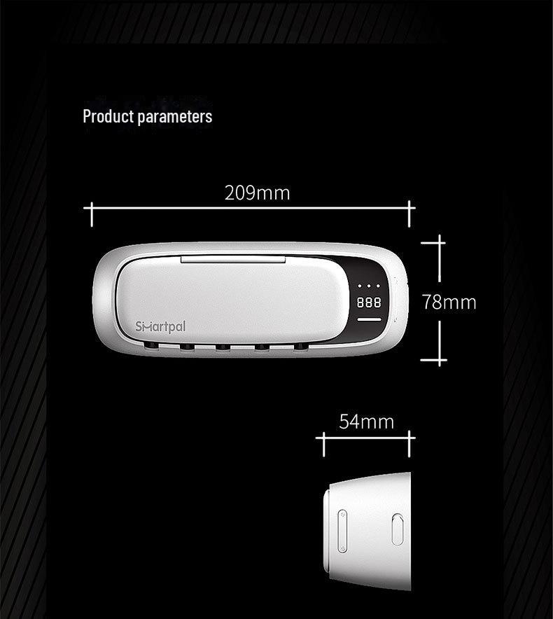 Sterilizzatore e Porta Spazzolino SmartPal UV - Collegabile alla rete, Montabile a parete, Asciugatura, Installazione senza foratura.