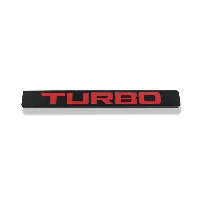 

3D Metal TURBO Letters Rear Boot Trunk Emblem Badge Sticker Decals For Honda Civic Accord CR-V XR-V Fit Car Styling Accessories