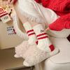 Autumn and Winter Socks Thickened Thermal Socks Christmas Plush Home Sleeping Socks