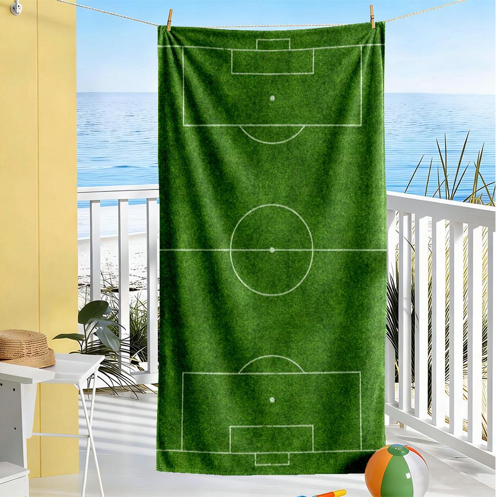 Neymar's Brazilian Brilliance Beach Towel Super Soft Microfiber Quickdry Fabric Comfortable Lightweight Perfect for Traveling Yoga Camping and Swimmin