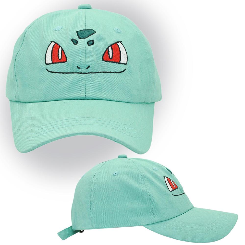 Kreslená baseballová čepice Pokmon Squirtle s ochranou proti slunci pro letní neformální nošení