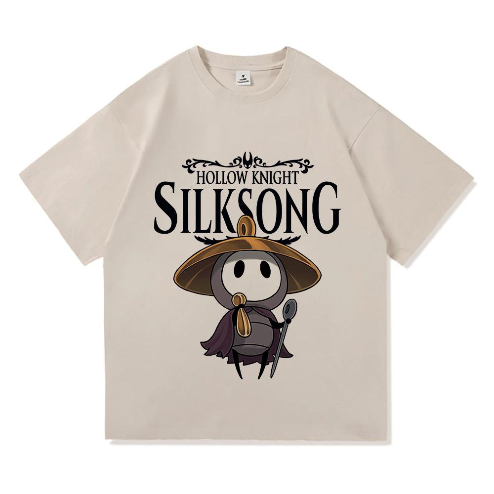 Lustige Sherma Song T-Shirts Hollow Knight Silksong Spiel Zitat T-Shirts Harajuku Cartoon Print T-Shirts Unisex Baumwolle Freizeitkleidung