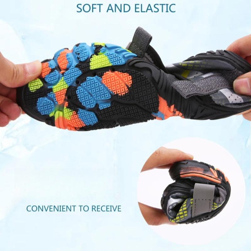 Scarpe da Acqua Asciugatura Rapida per Bambini Ragazzi Ragazze Leggere Traspiranti Scarpe da Wading per la Spiaggia Scarpe Antiscivolo per Sport Acquatici per Surf Escursionismo Taglia 27-38
