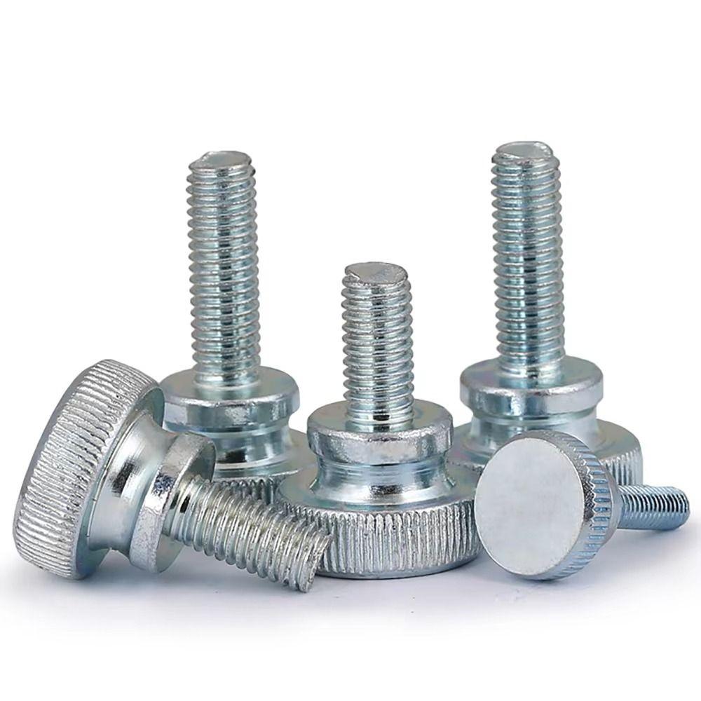 45pcs Large Head Thumb Screws Durable Round Head Screws GB834 Knurled Screws  Construction
