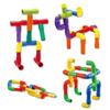 42PCS Pädagogisches Gebäude Bau Puzzle Pipeline Montage Blöcke Kinder Diy Bildung Spielzeug