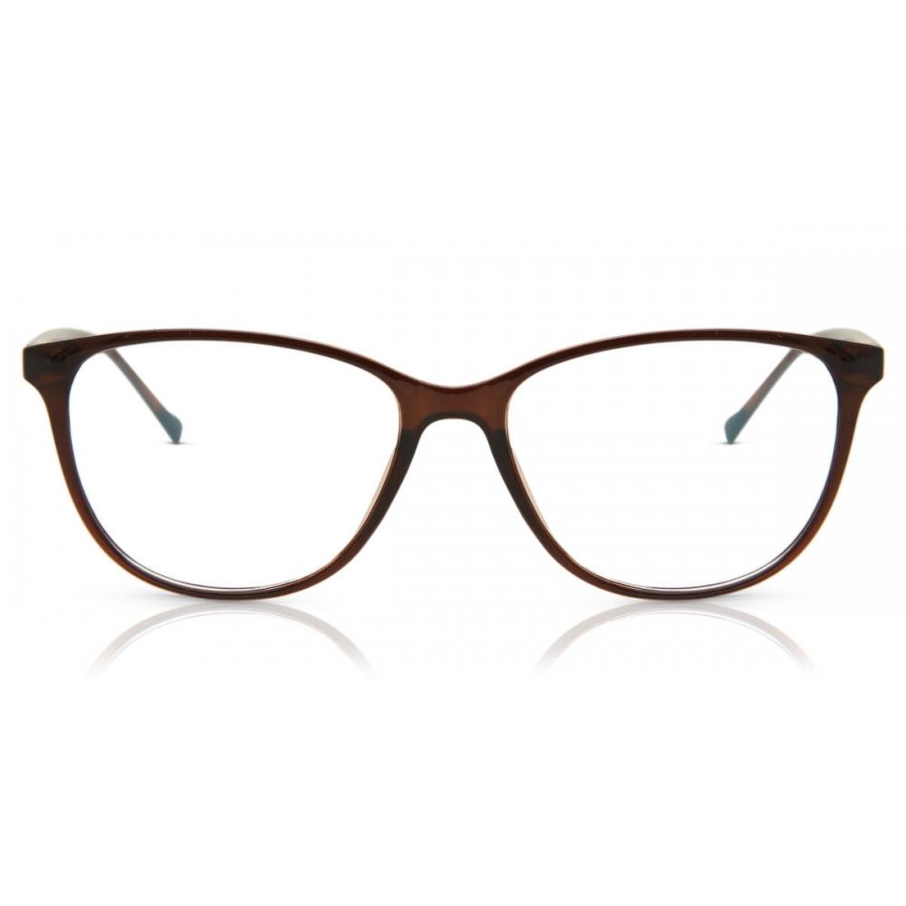 

Full Rim Oval Brown Smartbuy Collection Cam 2437 C4 Fashion Unisex Eyeglasses Brown/53