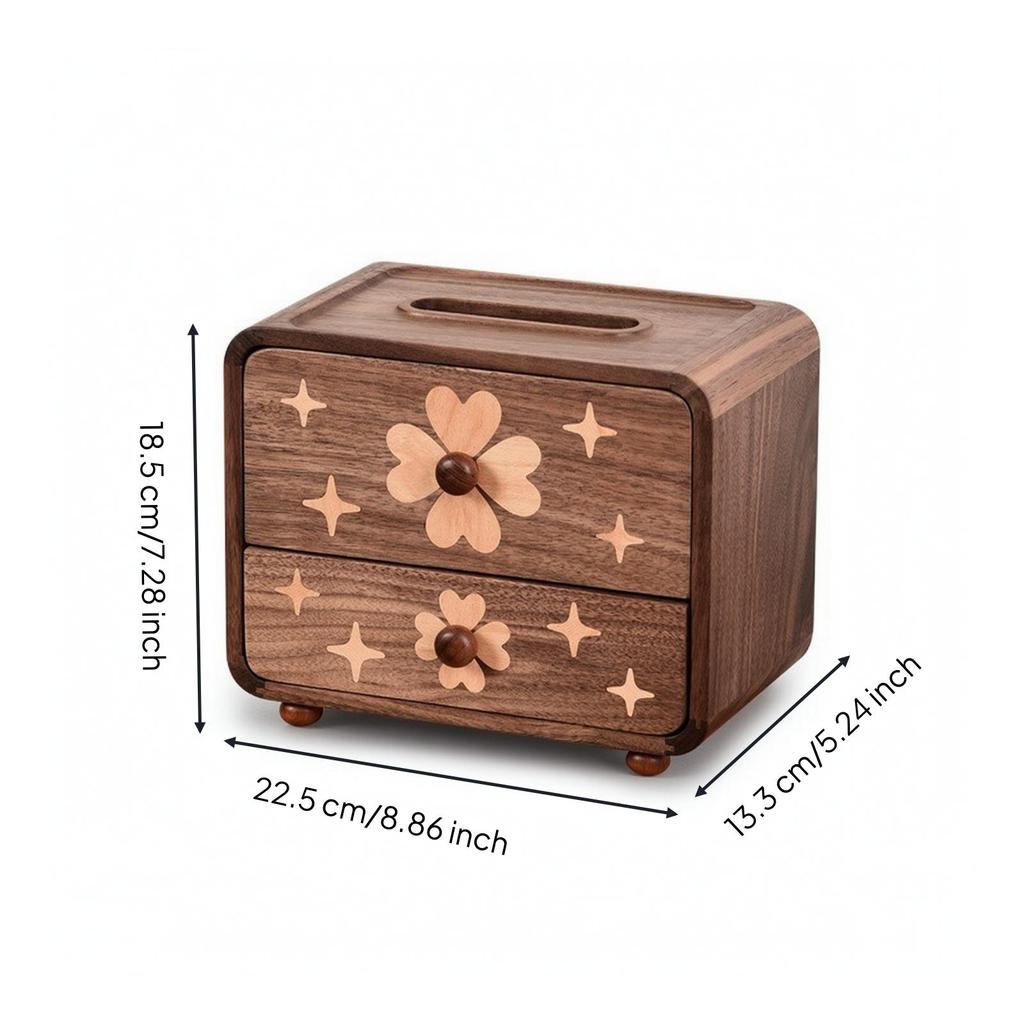 Tissue Box with Opening Aesthetic Cover Base Decorative for Desktop, Living Room,