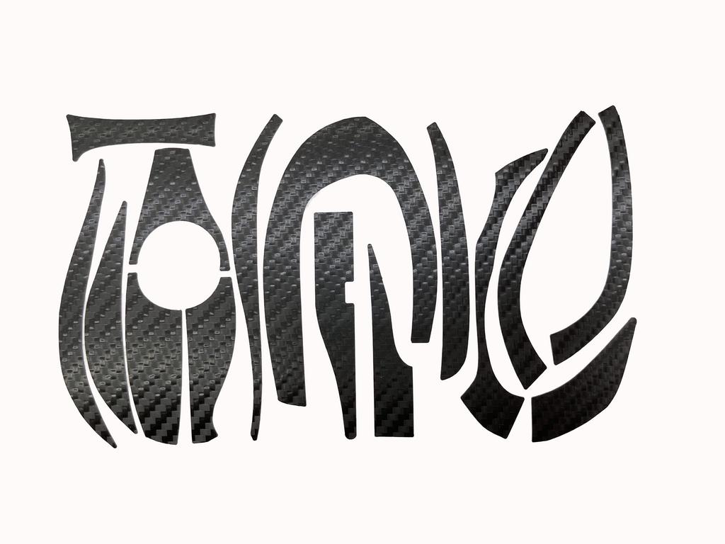 CUSTOM YOROI Custom Decal for 21 Antares DC and 22 Exsence DC Baitcasting Reels SEAT.JP (Black, Right-Handed)