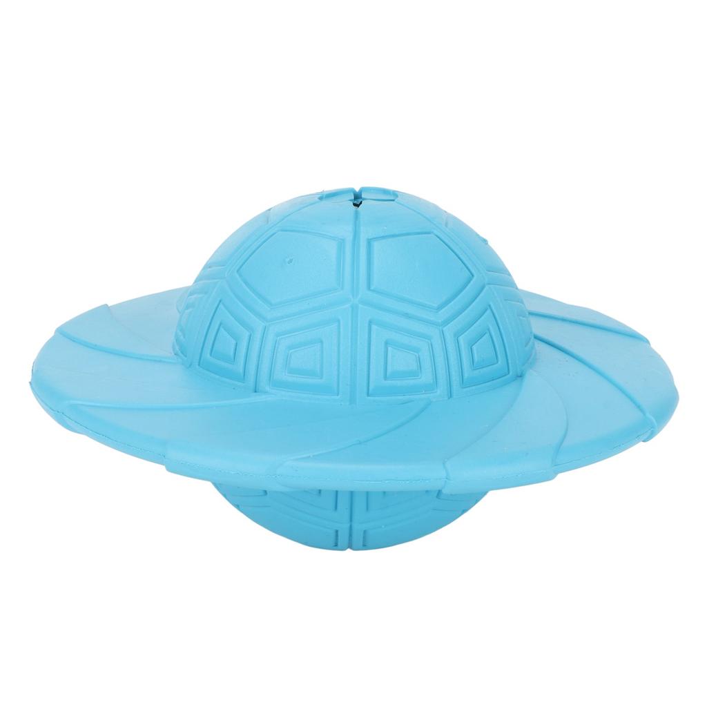 Dog Flying Disc Treat Dispenser Interactive IQ Training Bite Resistance Pet Flying Disc Toy for