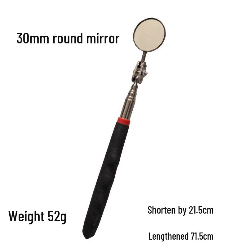 Magnetic Pickup Tool with Light & Inspection Mirror for Auto Repair