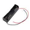 Plastic Battery Holder Storage Box Case For 18650 Rechargeable With Wire Lead