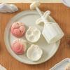 3D Litchi Shaped Mooncake Mold Non-Stick Cookie Stamp Easy Clean Pastries Mold  Mid-Autumn Festival