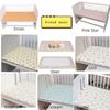 Multi-piece Baby Crib Bedding Set, Four-season Use, Pure Cotton Fabric, Available In Multiple Cute Designs
