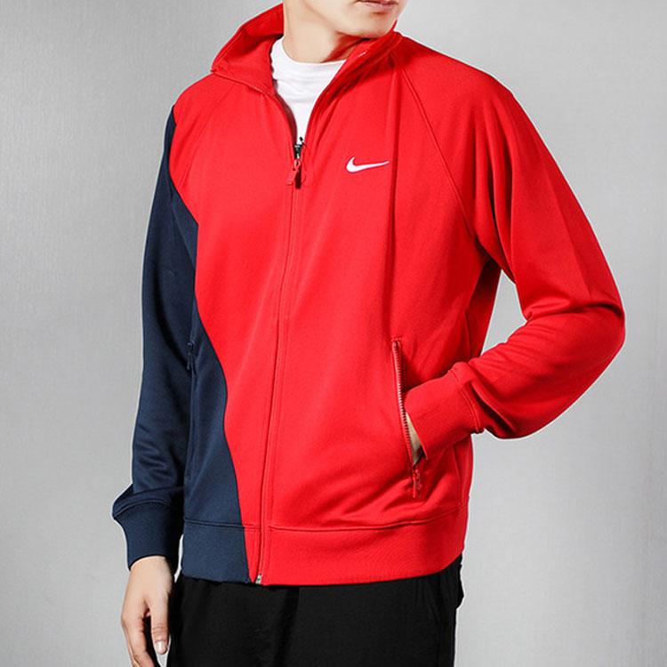 Nike Casual Sport Knit Zip-Up Collar Jacket Men Jackets University-Red BV5288-657
