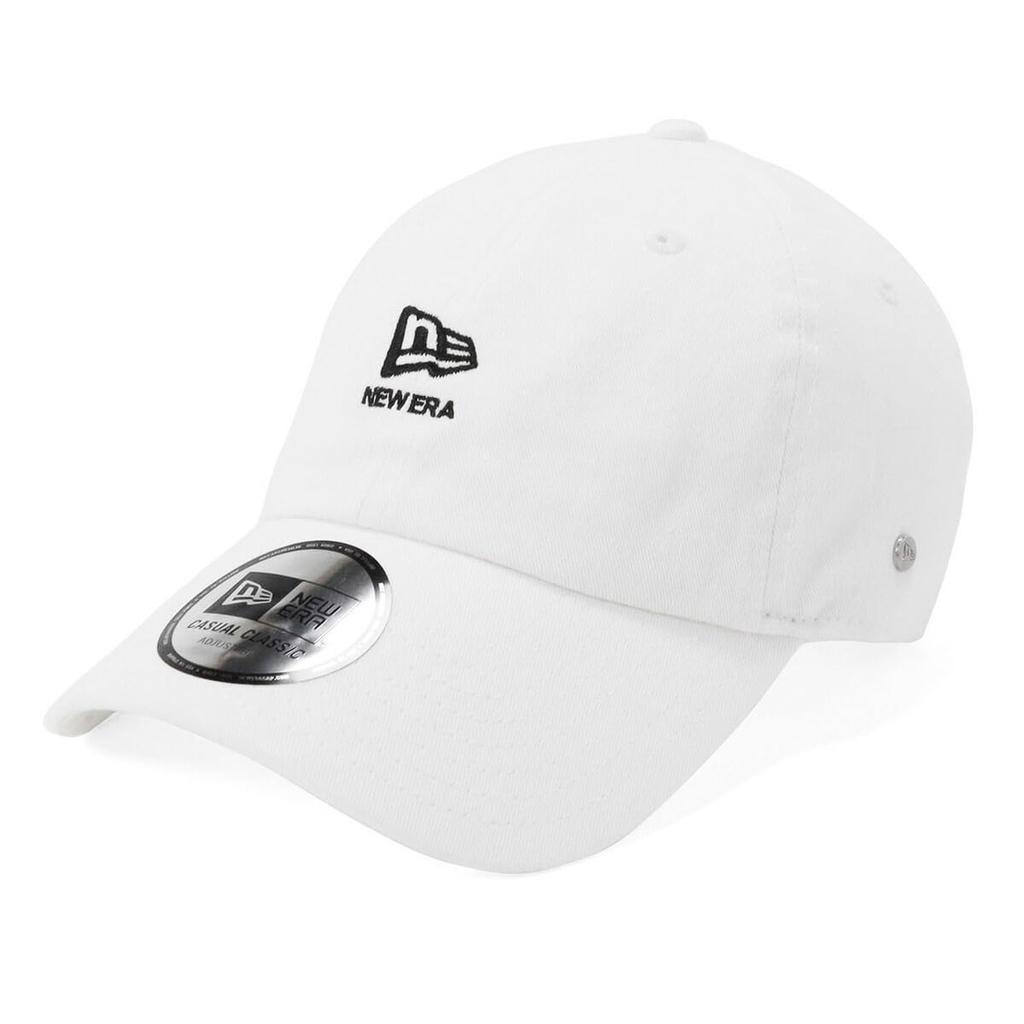 [New Era] Casual Classic Flag and Wordmark Cap White 14109539 (WhiteFMen's, Ladies')