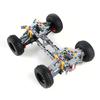 MOC 4WD Independent Suspension Differential Chassis Steering Axle Building Blocks Four-wheel Drive Tech Car Parts Toys Kids Gift