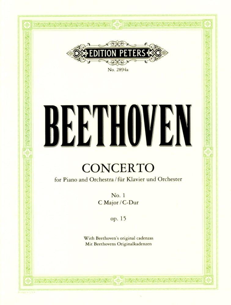Beethoven: Piano Concerto No. 1 in C major, Op. 15 / Peters / Original Edition / Piano Reduction Edition