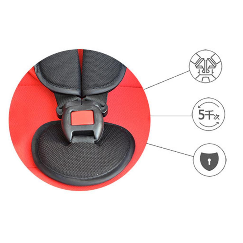 Baby Car Safety Seat Basket Type Ultraviolet Proof Long Awning Polystyrene for 0?12 Months Red