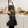 Apron Waterproof Oilproof Cooking Apron Kitchen Work Clothes Home Cooking Cleaning Men and Women Universal Sleeveless Apron