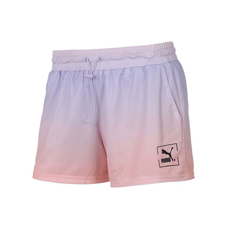 

Puma Сетчатые тканые спортивные шорты женские шорты фиолетовые 598620-46 XS