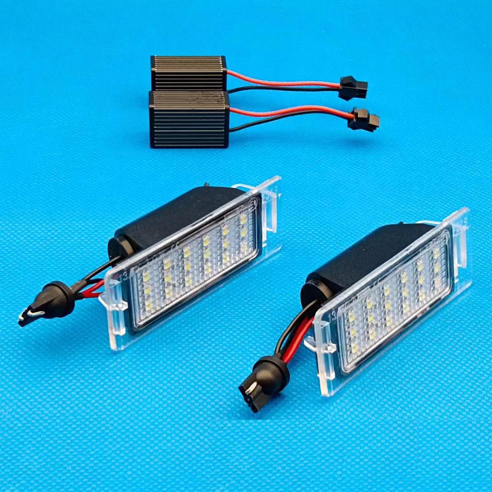 

1 Pair LED License Plate Light 13502178 for Opel Mokka/Mokka X