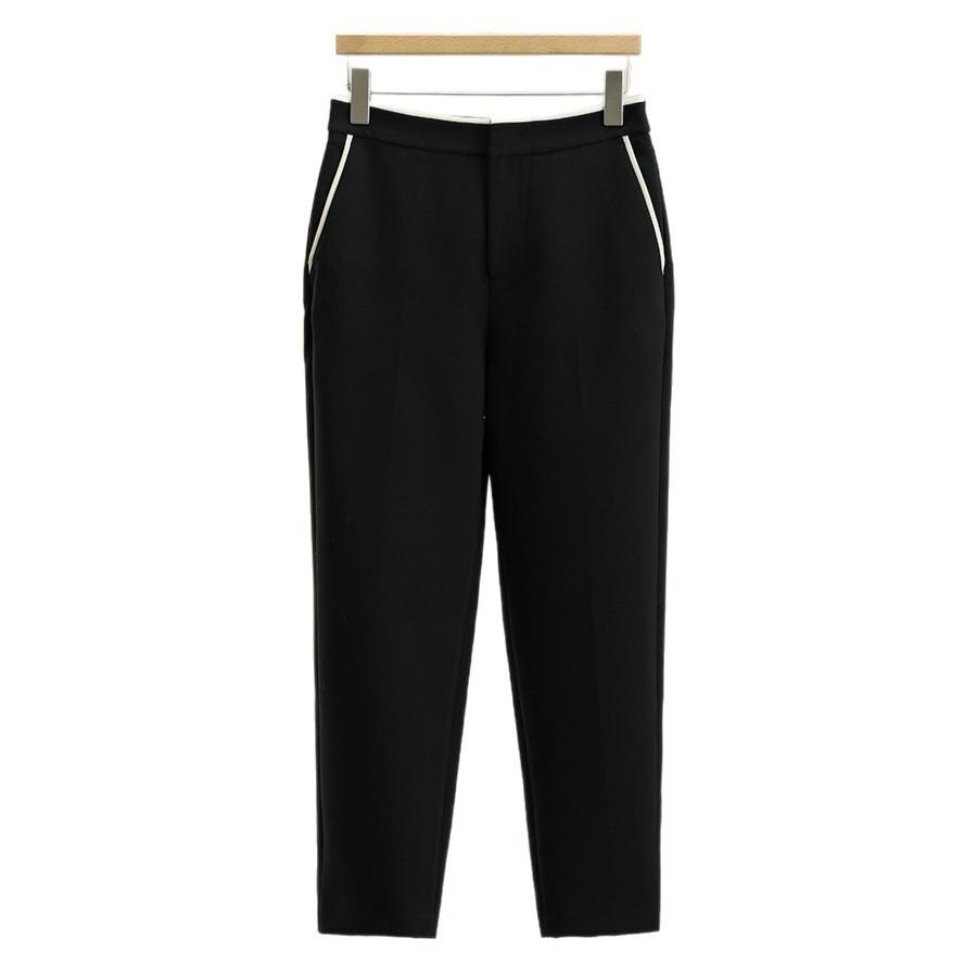 Sancai Women's Slim Fit Straight Leg Casual Pants for Autumn