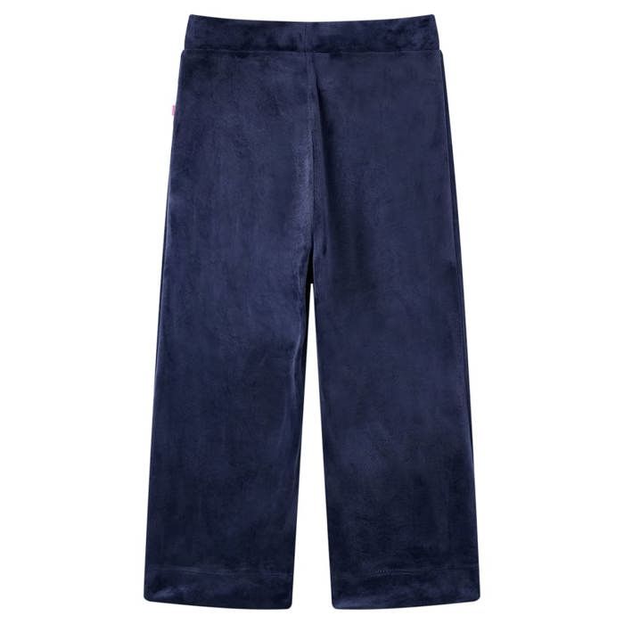 Pantalons pour enfants velours bleu foncé 92/104/116/128/140
