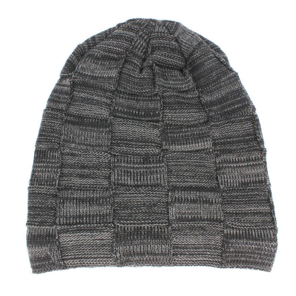 Knitted Hat And Mens Womens Velvet Hat Thickened Hat Windproof Hat Hooded Hat Warm Hat