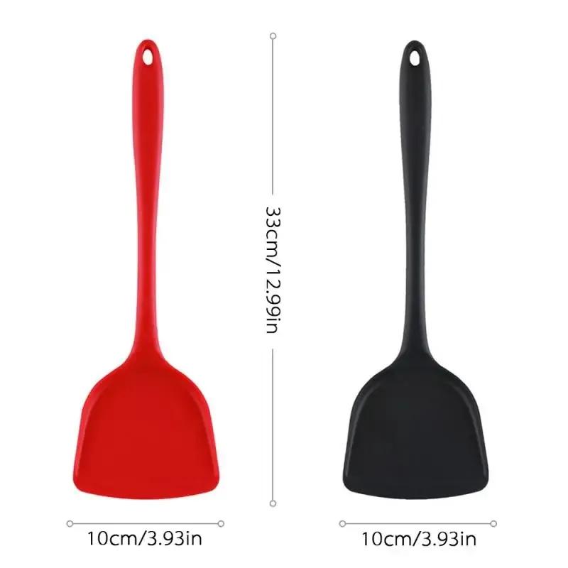 Thickened Silicone Spatula Kitchenware High-temperature Resistant Non-stick Pan Cooking Spatula Cooking Silicone Chinese Spatula