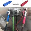 KOOTANS Anodized Aluminum Gladhand Glad Hand Extension Handle Red and for Trucks and Easy Coupling Grips, Set, Blue, Trailers,