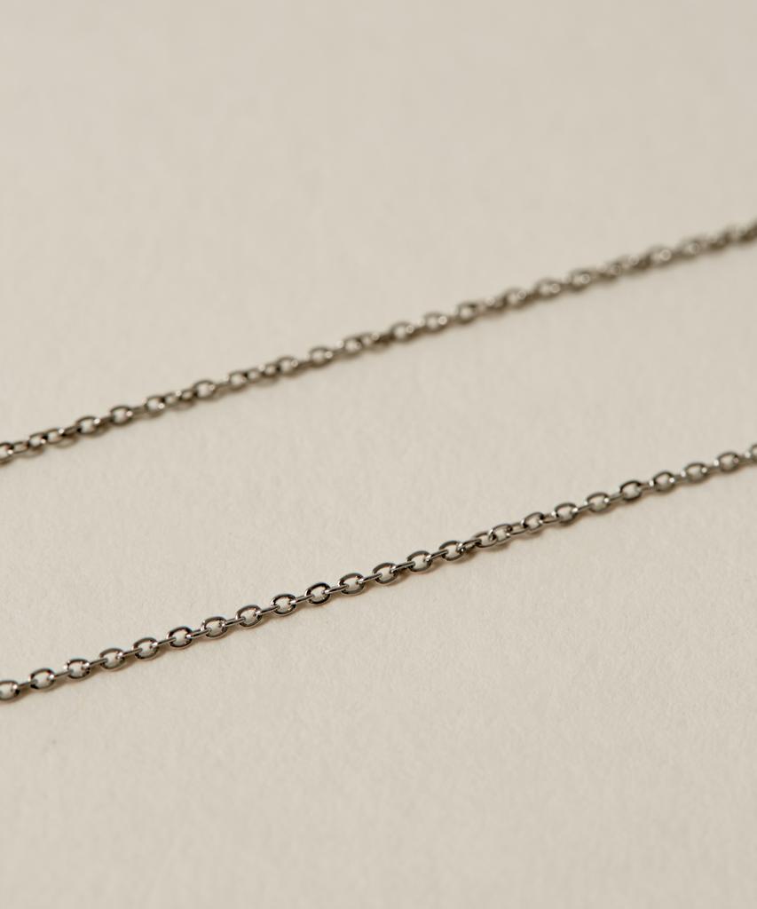 Novice Tokyo Single Pearl Necklace [Stainless] / Silver