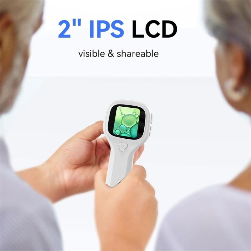 Man-carried Compact Digital Microscope 500X Feature In LCD Screen Viewing For Hobbyists And Collectors