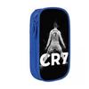CR7 Black Double-Layer Student Pencil Case