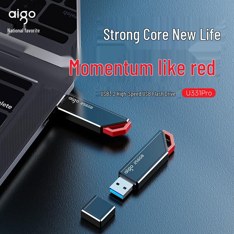 Высокоскоростная USB 3.2 флеш-накопитель Aigo U331pro с индикатором