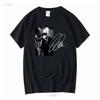 Bill Kaulitz Tokio Hotel In Concert Signed T Shirt Black S 5Xl 1F861 Vintage Washed Casual Homme Versatile Unisex Soft