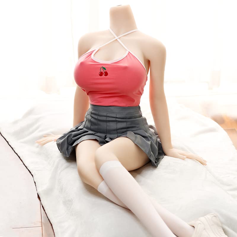 Body Only HANIDOLL Love Doll Sketch Model COSPLAY M16 Screw Type TPE Doll Jelly Chest Shoulder Movement Increased Skeleton Real Doll (Large Chest,