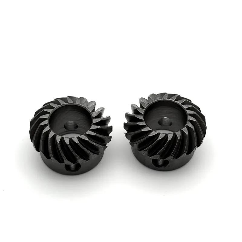 1.6M 19T Spiral Bevel Gear 1:1 90 Degree Rotation Model Gear Accessories (No Blackening Treatment)