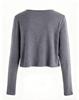 Schlankmachender Cardigan im koreanischen Stil mit langen Ärmeln - Elegantes, vielseitiges Oberteil für Damen für Herbst/Winter