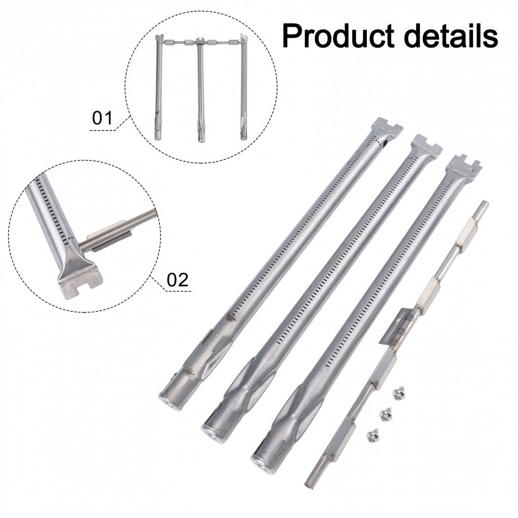 For Weber BBQ Burner Set Compatible With For Spirit E310 And Other Models
