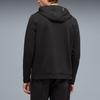 Puma Knitted Solid Color Hooded Sports Casual Long Sleeve Jacket Men jackets 694196-01