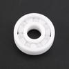 1pc White Color ZrO2 Ceramic Miniature 608 Ball Bearing for Fingertip Toy Spinner 8*22*7mm