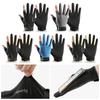 Sun Protection Fishing Gloves Anti-slip Cycling Gloves High Quality Ice Silk Halffinger  Men