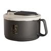304 Stainless Steel Ramen Bowl Set Foldable Cutlery Included Lunch Box with Lid For Small Space Dormitories