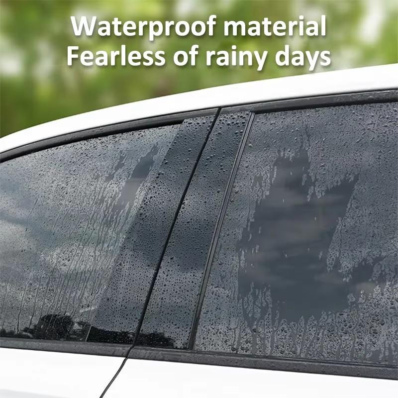 6pcs Car Window Trim Cover Column Pillar Posts Door Sticker Decal Accessories for Mercedes-Benz GLA X156 200 250 180 2014-
